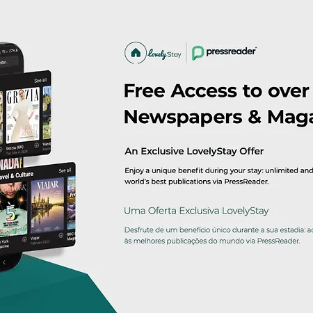 Castelo Design Aparment W/ Balcony & Super View By Lovelystay Daire *